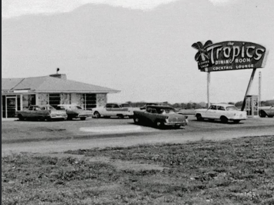 route 66 70s - Tropics Dining Room Cocktail Lounge